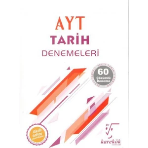 Karekök Yayıncılık AYT Tarih Denemeleri Kitabı
