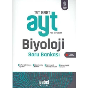 İsabet Yayıncılık AYT Biyoloji Soru Bankası