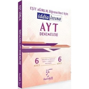 Karekök Ayt Eşit Ağırlık 6'lı Denemeleri (Yeni)