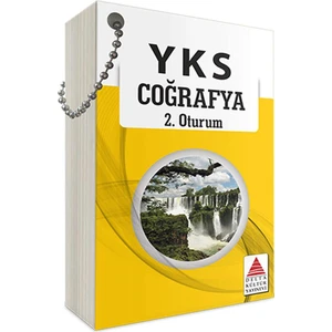 Delta Kültür Yayınevi Yks 2. Oturum Coğrafya Kartları