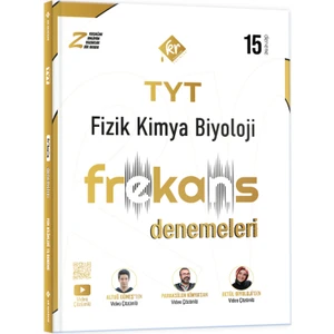 Tyt Fizik Kimya Biyoloji Fkb 15'li Frekans Denemeleri Kr Akademi Yayınları