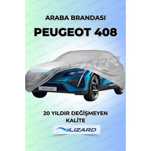 Peugeot 408 Uyumlu Lüks Araba Brandası Miflonlu Branda Oto Çadır Örtü