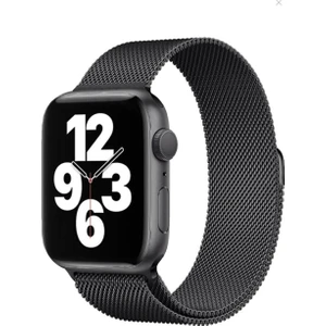 Apple Watch Series Se/10/9/8/7/6/5/4/3 42MM-44MM-45MM-49MM Uyumlu Milano Loop Çelik Kordon