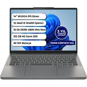 Ideapad Slim 3 14IRH10 Intel I5 13420H Ddr5 16 GB 512 GB SSD Freedos 14 Inç 83K00028TR16