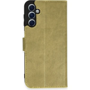  Samsung Galaxy A14 4g Kılıf Cüzdanlı Kapaklı Kılıf - Gold