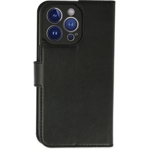  iPhone 14 Pro Max Kılıf Cüzdanlı Kapaklı Kılıf - Siyah