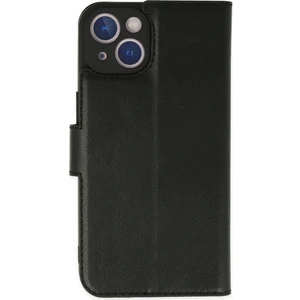  iPhone 14 Plus Kılıf Cüzdanlı Kapaklı Kılıf - Siyah