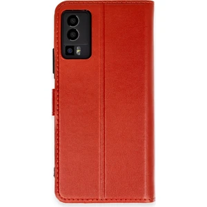  General Mobile Gm 23 Kılıf Cüzdanlı Kapaklı Kılıf - Kırmızı