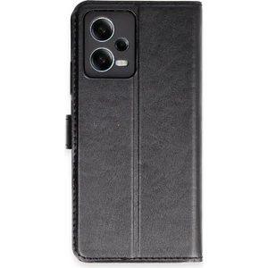  Xiaomi Redmi Note 12 5g Kılıf Cüzdanlı Kapaklı Kılıf - Siyah
