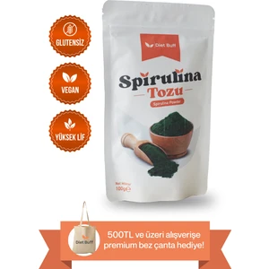 Diet Buff Organik Spirulina Tozu 100 gr