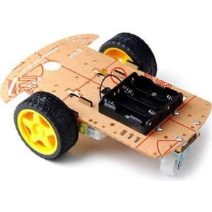2WD Çok Amaçlı Mobil Robot Platformu - Şeffaf
