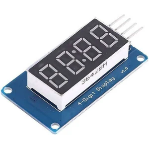 4'lü 7-Segment TM1637 Kırmızı Display Modülü