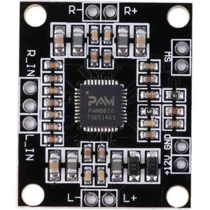 2X15W Amplifikatör Devresi 15W Stereo PAM8610 Amfi - Amfi Ses Yükseltici