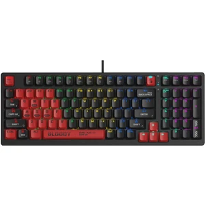 S98 Fıre Black Hot Swappable Kablolu Rgb Mekanik Gaming Klavye