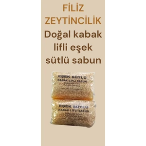 Filiz Zeytincilik Doğal Kabak Lifli Eşek Sütlü Sabun