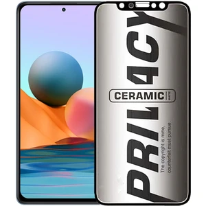 Xiaomi Redmi Note 10 Pro Hayalet Ekran Koruyucu Mat Seramik Gizli Privacy