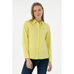 U.S. Polo Assn. Kadın Fıstık Gömlek Basic 50288851-VR087