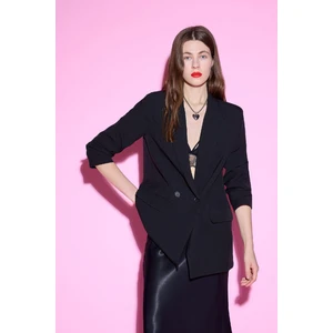 Oversize Geniş Kalıp Ceket Yaka Blazer Ceket C2457AX25SP