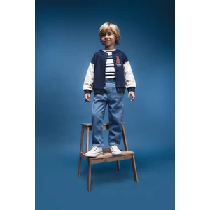 Erkek Bebek Beli Lastikli Jean Pantolon D9591A525SP