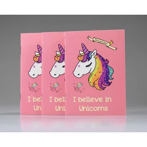 Unıcorn 3'lü Mini Not Defter