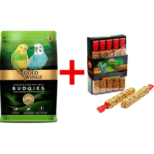Gold Wings  Premium Muhabbet Yemi  1kg ve 10'lu Kraker