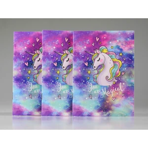 Magıcal 3'lü Unıcorn Defter