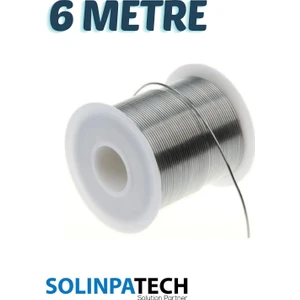 6 Metre 50GR Makara Lehim Teli 0.80 mm Kalınlık Yüksek Kalite
