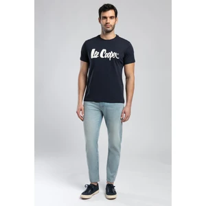 Lee Cooper Londonlogo Erkek O Yaka T-Shirt Lacivert