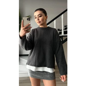 Antrasit Sakallı Basic Kazak