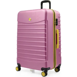 Büyük Boy Valiz 4x2 Teker Pembe 1168