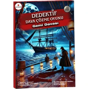 Gemi Davası - Dedektif Oyunu - Cinayet Çözme Oyunu - Dedektiflik Suçluyu Bulma Gizemli Davalar