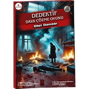 Otel Davası - Dedektif Oyunu - Cinayet Çözme Oyunu - Dedektiflik Suçluyu Bulma Gizemli Davalar