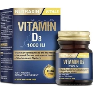 D3 Vitamin 1000 IU 120 Tablet