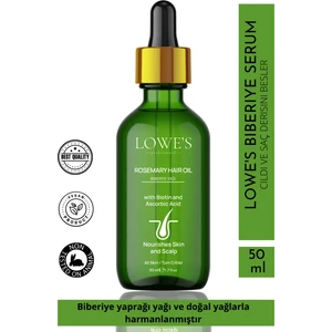 Doğal Biberiye Yağı, Hızlı Saç Uzamasını Sağlar