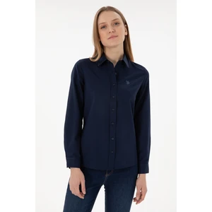 U.S. Polo Assn. Kadın Lacivert Gömlek Basic 50297002-VR033