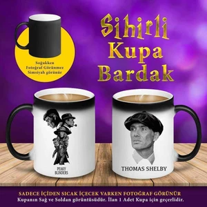 Peaky Blinders Thomas Shelby Sihirli Hediyelik Kupa BARDAK-S62