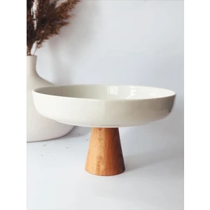 Madas Design Sunumluk,ayaklı Sunumluk,kurabiyelik,salata Kasesi,porselen Tabak,meyvelik
