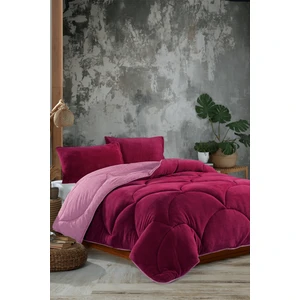 Wellsoft Tek Kişilik Bordo Yorgan