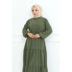 Orchid Style Afra Bağcık Detaylı Elbise