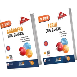 Hız ve Renk 11. Sınıf Tarih ile Coğrafya Soru Bankası Seti 2 Kitap