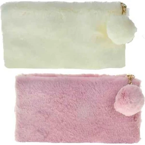 Dolphin Kalem Çantası Peluş Ponponlu PC-898