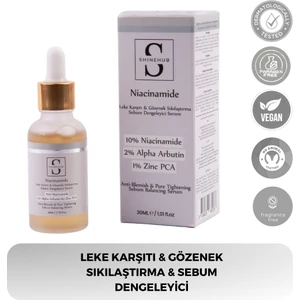 Niacinamide - & Sıkılaştırma & Sebum Dengeleyici Serum