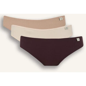 Ribana 3'lü Brief Külot-Fall in Love D6405AX25SP