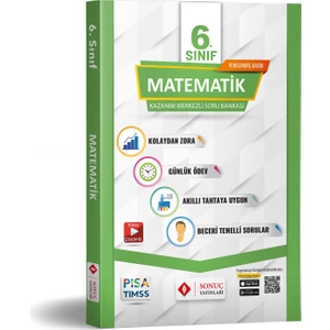 Sonuç Yayınları  6.Sınıf Matematik Modüler Set  Ortaokul