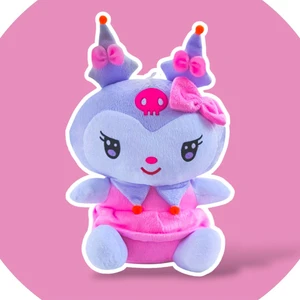 NB Market Peluş Oyuncak 25   cm Sanrio Kuromi Mor Renk