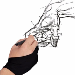 Grafikerler Için Profesyonel Grafik Tablet Çizim Eldiveni