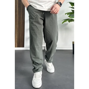 Erkek Baggy Kalıp Pantolon Yeşil Edw130