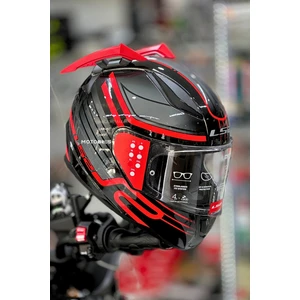 Kask Spoiler Aerodinamik Spoiler Universal Kırmızı 2 Adet