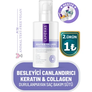 Besleyici Canlandırıcı ve Koruyucu Keratin & Collagen Saç Bakım Sütü 200 ml