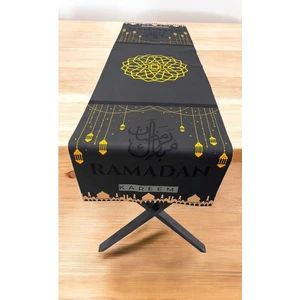 Tarzını Seç Ramazan Desenli Runner Ramadan Kareem Iftar Sofralarına Runner